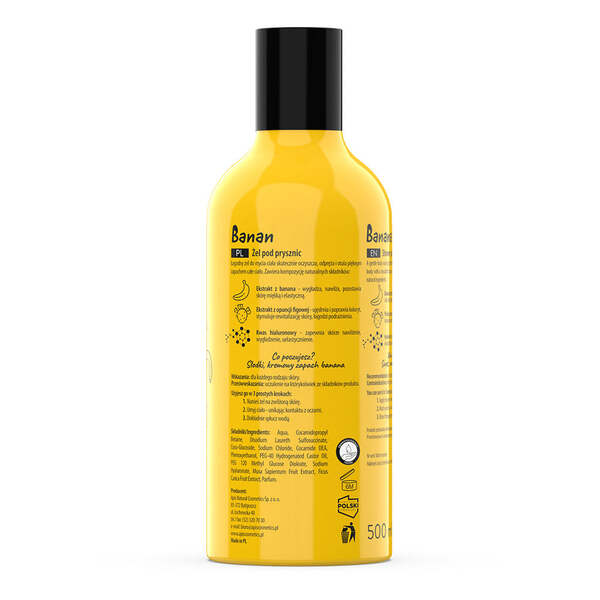 Apis Banana Shower Gel 500ml, imported from the UK