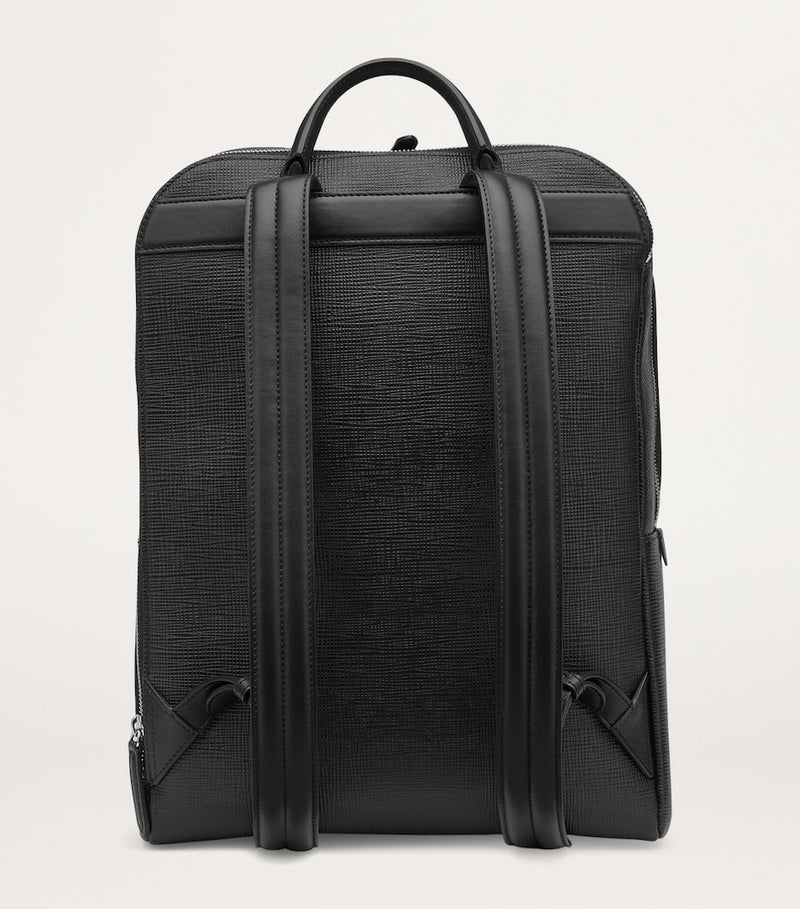 Smythson Panama backpack grained leather 38cm, UK version