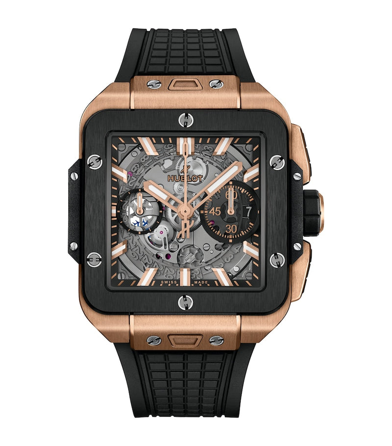 Hublot Square Bang Unico 42mm ceramic watch, UK version