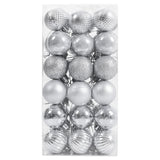 Superdrug Livingandhome Xmas Ball Ornament Deluxe Bauble Set 36 Pack- Buy online at McGrocer
