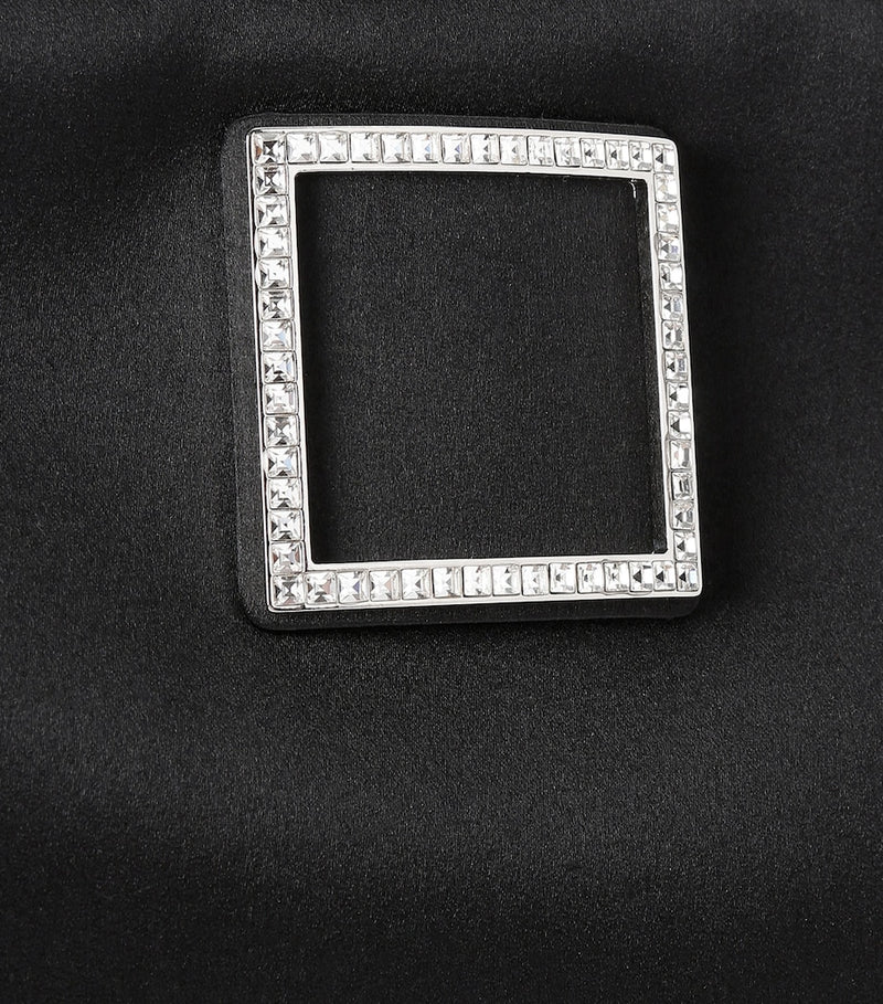 Roger Vivier Trompette satin pouch, imported from the UK