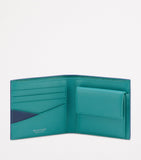 Bvlgari compact bifold wallet grained calfskin - British product