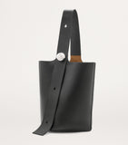 LOEWE Large Leather Pebble Bucket Bag H33cm (British brand)