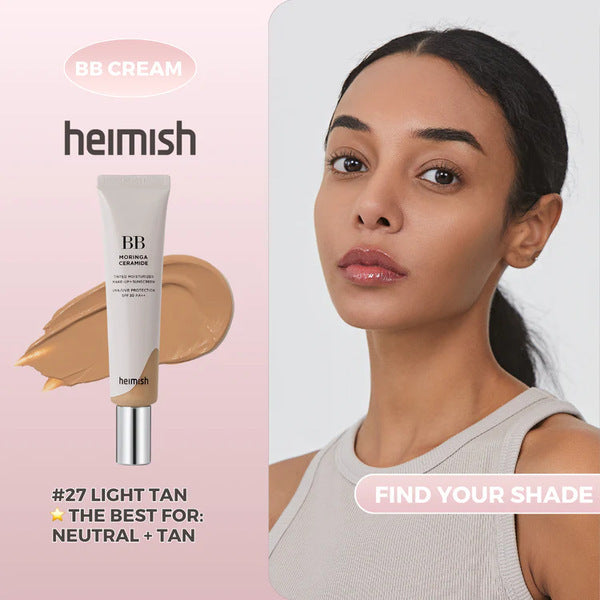 Heimish Moringa Ceramide BB Cream Light Tan 27, UK version