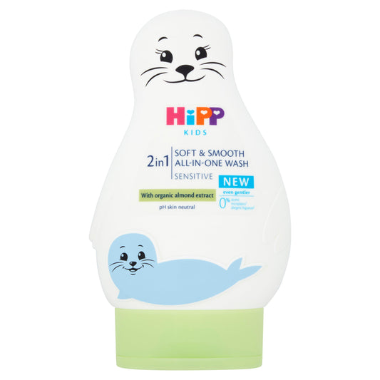 HiPP Kids Soft & Smooth All In One Wash Seal 200ml toiletries Sainsburys   