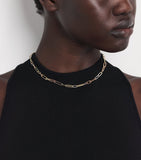Spinelli Kilcollin Marius necklace in mixed gold and silver (British brand)