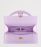 Bvlgari Serpenti Forever mini top-handle bag in karung leather (British brand)
