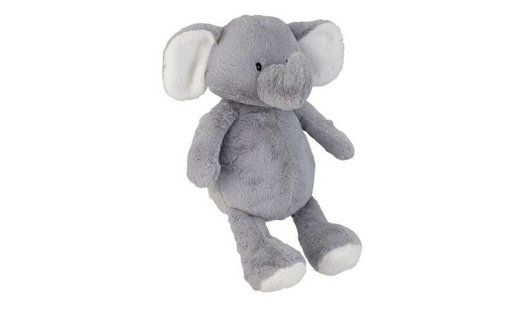 14inch Safari Elephant Soft Toy - McGrocer