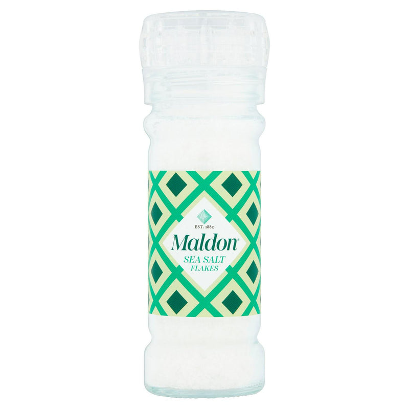 Maldon Sea Salt Flake Grinder 55g, imported from the UK