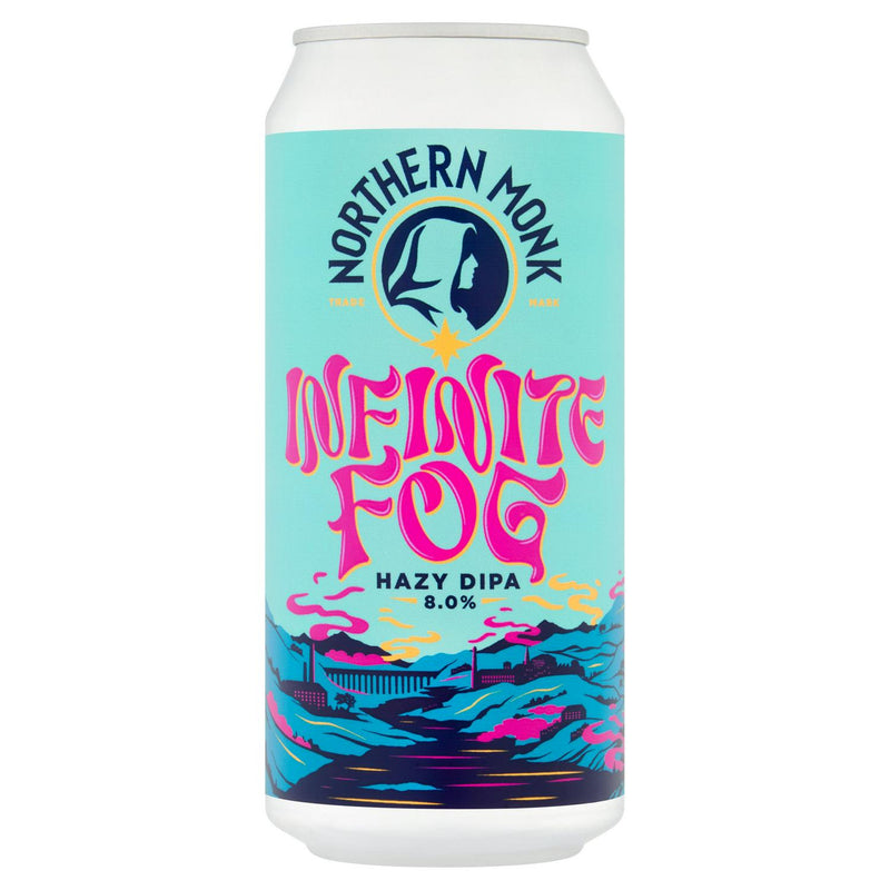 Hazy Double IPA Beer with Citrus and Peach Flavours 440ml