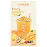 Mokko fruity bubble tea with mango flavour tapioca pearls 150g, imported from the UK