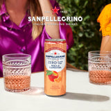 San Pellegrino Peach & Clementine Zero Soft Drink 4x330ml (British brand)