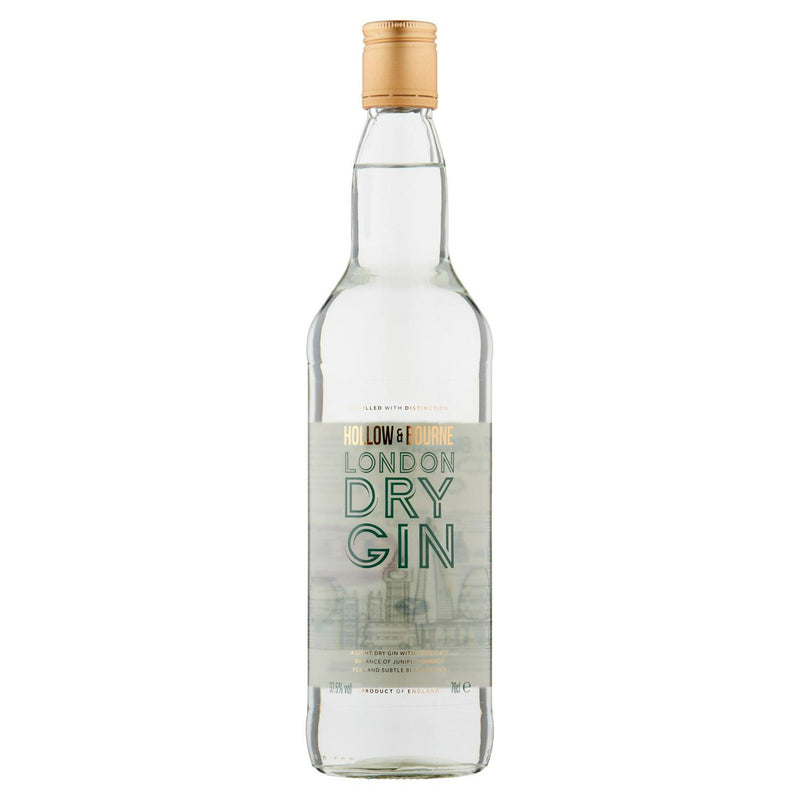 Hollow & Bourne London Dry Gin 70cl, UK version