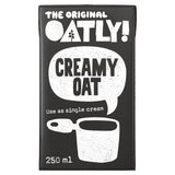 Oatly Creamy Oat Single Cream 250ml, imported from the UK