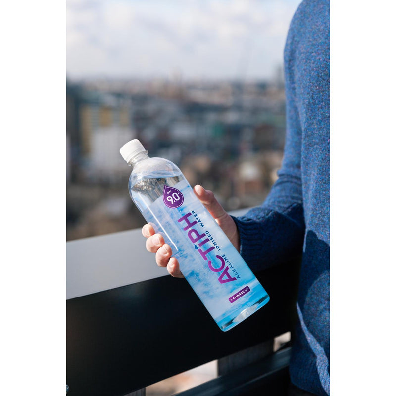 Actiph Alkaline Ionised Drinking Water 1L - British product