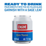Engine Organic Italian Gin Tonic 237ml - Italian product