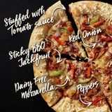 Chicago Town vegan BBQ jackfruit pizza stuffed crust 490g - British product