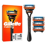 Gillette Fusion5 Razor For Men + 3 Blades, UK version