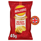 Walkers Ready Salted Crisps 45g