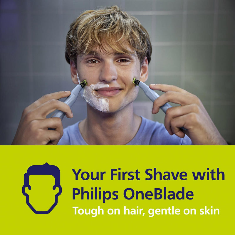 Philips Oneblade First Shave Anti Friction Blade, imported from the UK