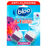 Bloo In-Cistern Toilet Blocks Flower Scent 2x50g - British product