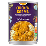 Sainsbury's Chicken Korma curry 392g tin (British brand)