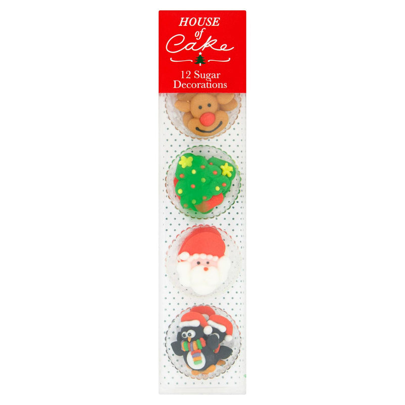 House of Cake Sugar Decorations x12