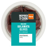 Sainsbury's Halved Kalamata Olives, Inspired to Cook 100g