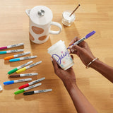 Sharpie permanent markers assorted colours pack of 12 (British brand)