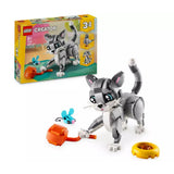 LEGO Creator 3in1 Playful Cat Figure, Toy Animal Set 31163