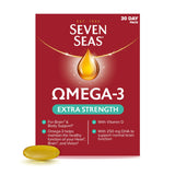 Seven Seas Omega-3 Fish Oil Extra Strength 30 capsules (British brand)