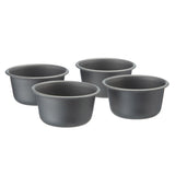 Sainsbury's Home Pack of 4 Non Stick Pudding Moulds