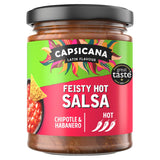 Capsicana chipotle habanero hot salsa 285g - British product