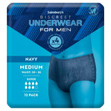 Sainsbury's Comfort Fit Discreet Underwear Super Medium Pants 12 Pack (British brand)