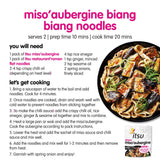 itsu Glazed Miso Aubergine Microwave Dinner 330g, UK version