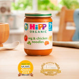 HiPP Organic Veg & Chicken Noodles Baby Food 190g, UK version