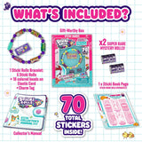 Sticki Bands sticker roll bracelets Kawaii 5 pack (British brand)