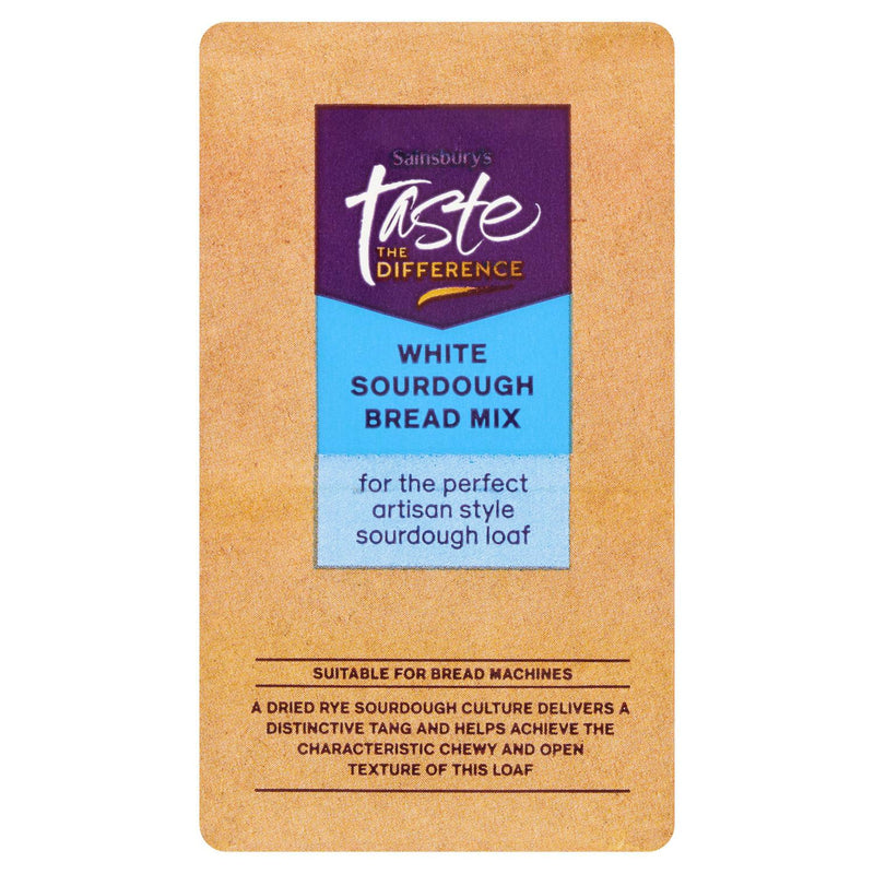 Sainsbury's White Sourdough Bread, Taste the Difference 500g