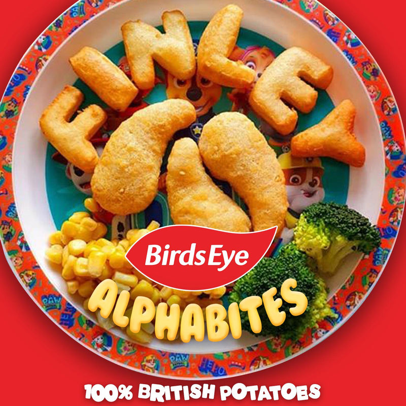 Birds Eye The Original Alphabites Potato Shapes 456g - British product