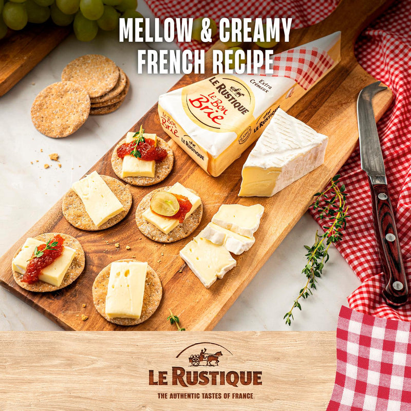 Le Rustique französischer Brie-Weichkäse 200g, UK-Version