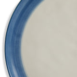Habitat Artisan Stripe Stoneware Cereal Bowl - Blue