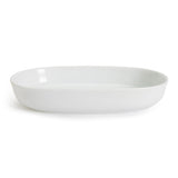 Habitat Riko Oval Serving Bowl White Porcelain, UK version