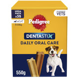Pedigree Dentastix Daily Adult Small Dog Treats Dental Sticks x35 550g