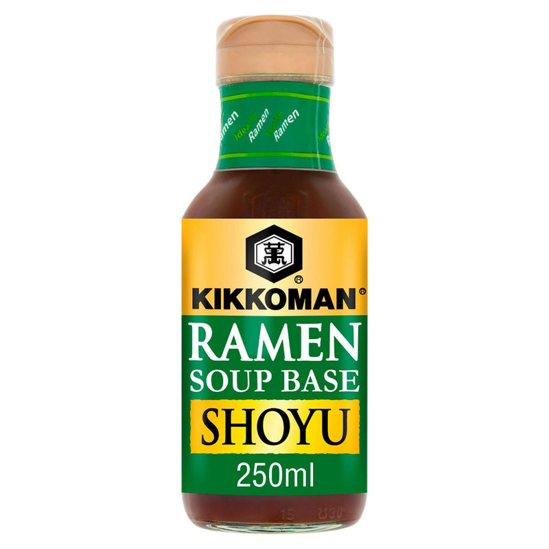 Kikkoman Concentrated Ramen Soup Base Shoyu 250ml, UK version