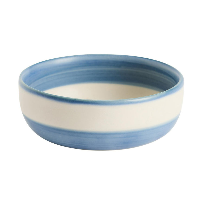 Habitat Nibble Bowl Stripe Blue Diameter 12cm, UK version