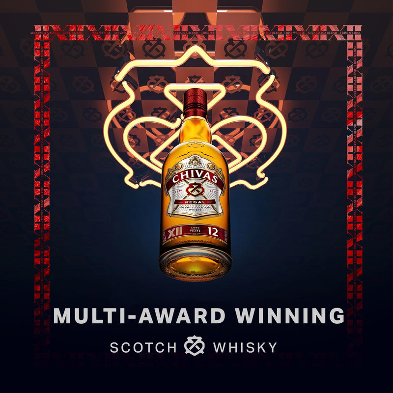 Chivas Regal 12 Year Old Scotch Whisky 70cl - British product
