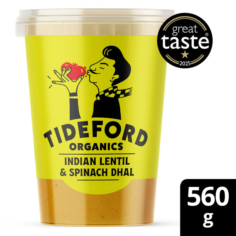 Tideford Organics Indian Lentil & Spinach Dhal 560g