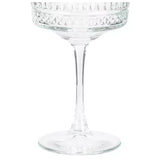 Habitat Pressed Champagne Coupe Glass