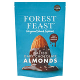 Forest Feast Salted Dark Chocolate Almonds 120g - British product