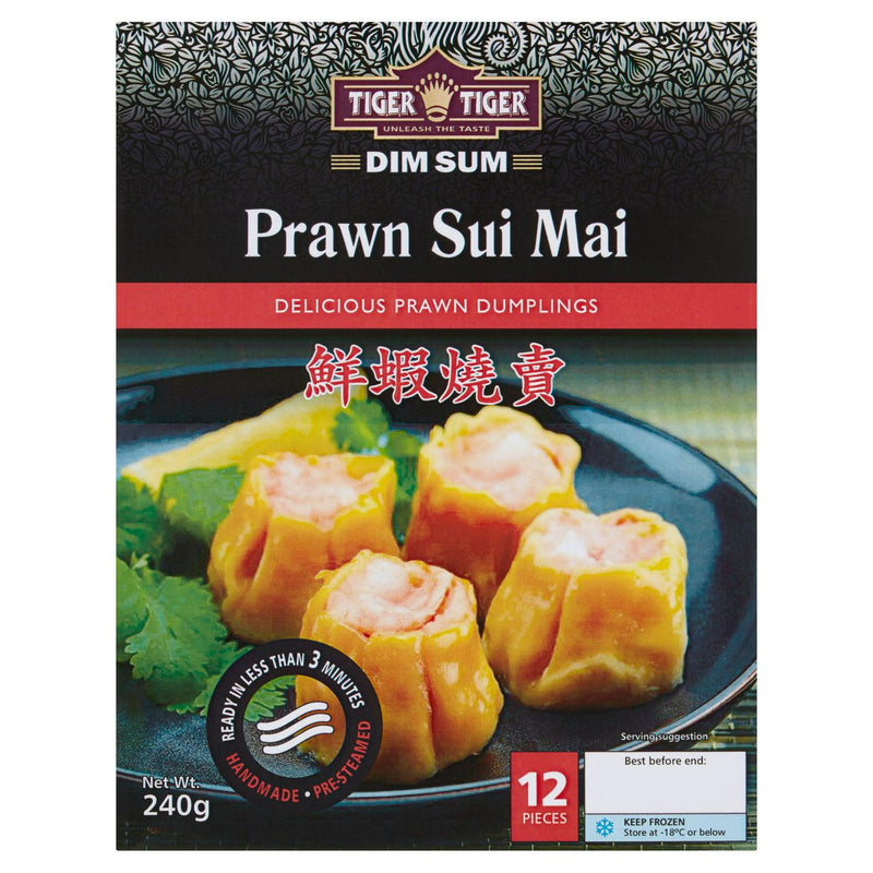 Tiger Tiger Prawn Sui Mai Dumplings 240g (British brand)